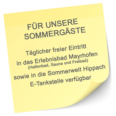 Sommerangebot